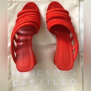 Mercedes Castillo Suede Sandal size 11